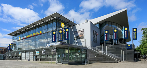 Moin, MERKUR Ostseehalle!