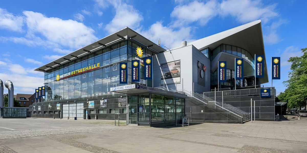 Moin, MERKUR Ostseehalle!