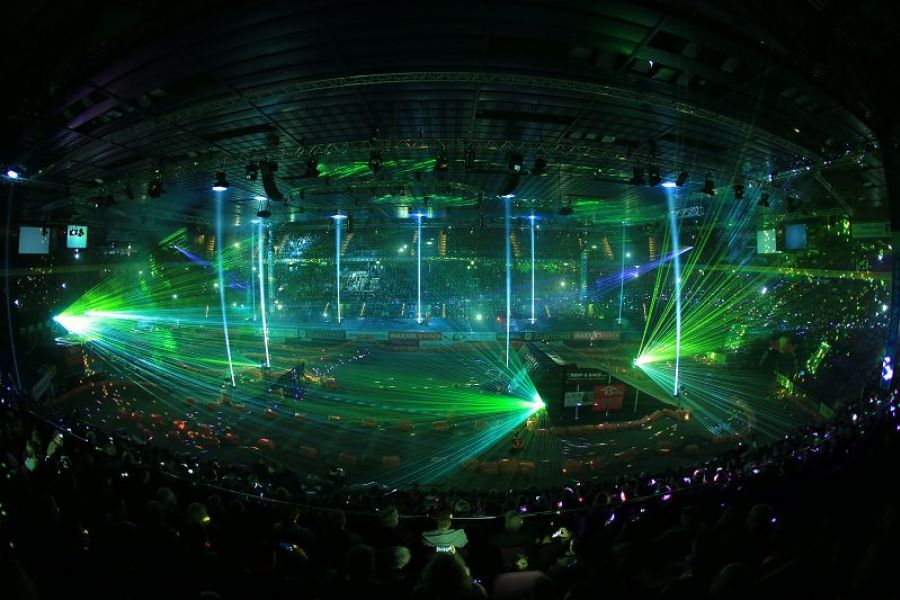 Jump & Race Eröffungs-Lightshow